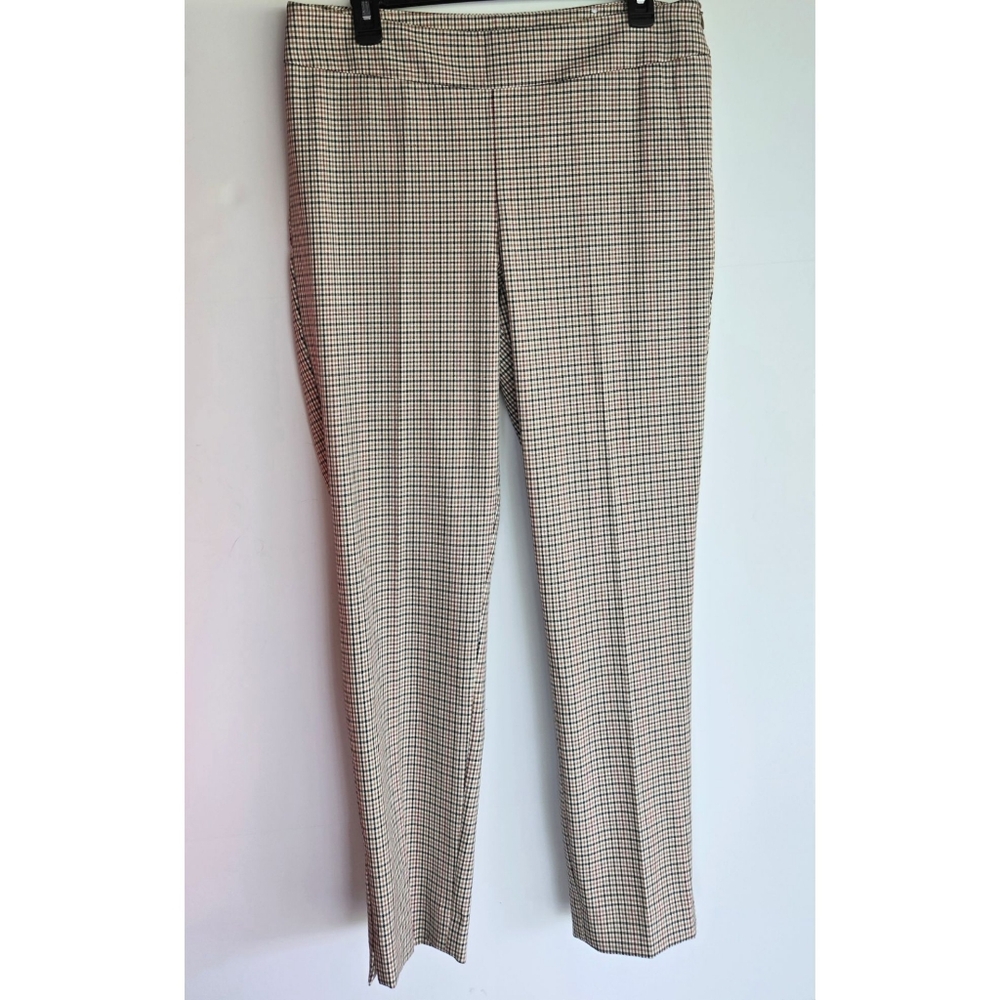 Talbots Plaid Chatham Ankle Pants Multicolor